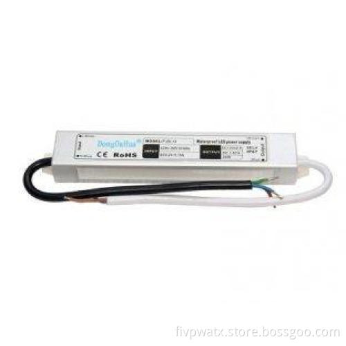 20W 1670mA GB4943 Waterproof LED Light Driver 12V DC IP68 ,